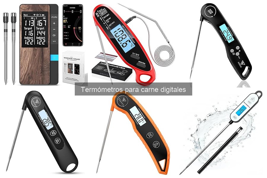 Cómo usar un termómetro digital para carne correctamente