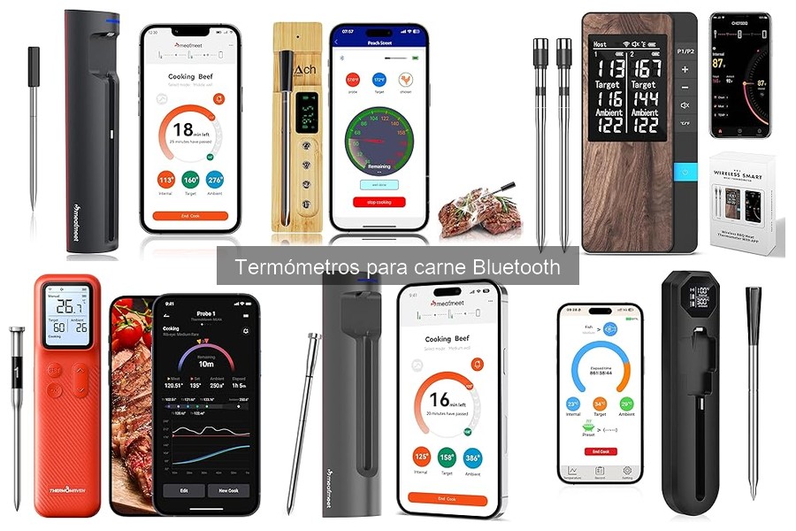 Cómo usar un termómetro para carne Bluetooth correctamente