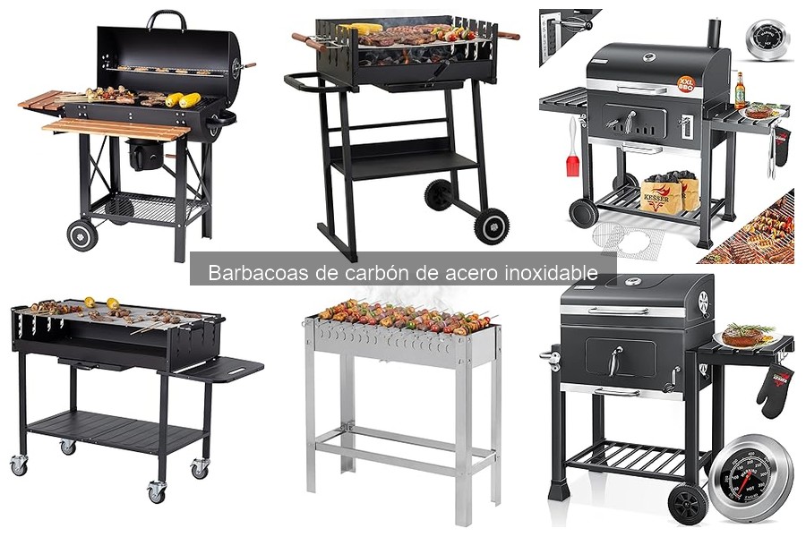 Cómo usar una barbacoa de carbón de acero inoxidable
