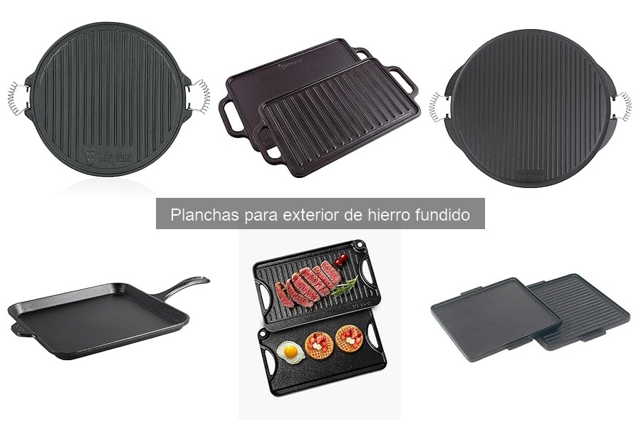 Cómo Usar una Plancha de Hierro Fundido en Exterior