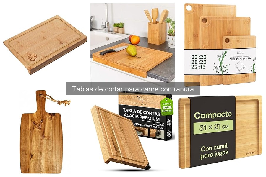 Cómo Usar una Tabla de Cortar para Carne con Ranura