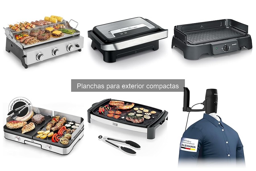 Cómo utilizar una plancha para exterior compacta eficientemente
