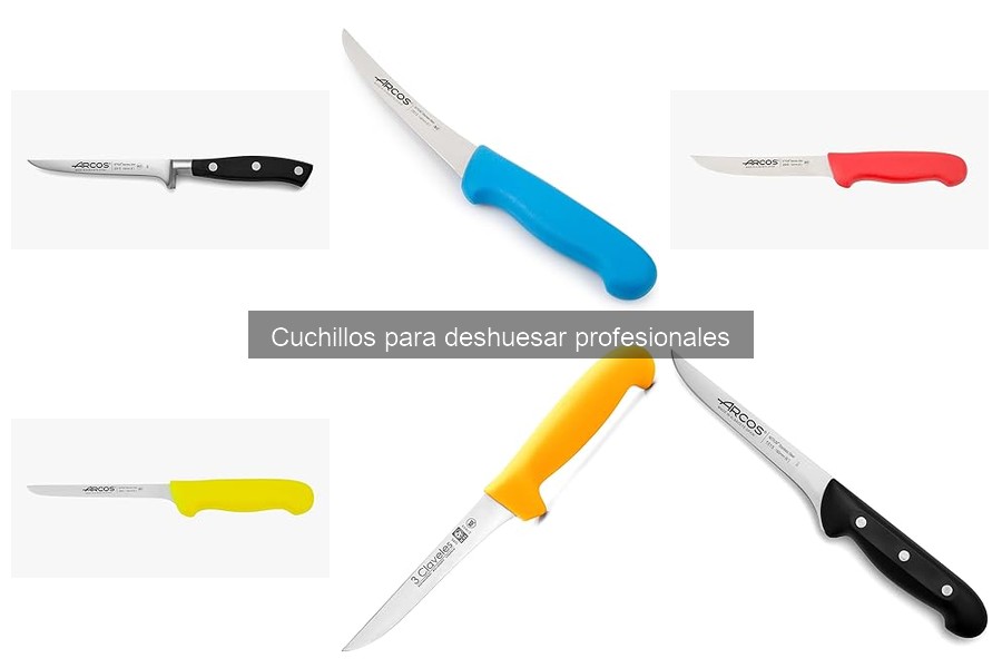 Comparativa cuchillos deshuesar: acero inoxidable vs. al carbono