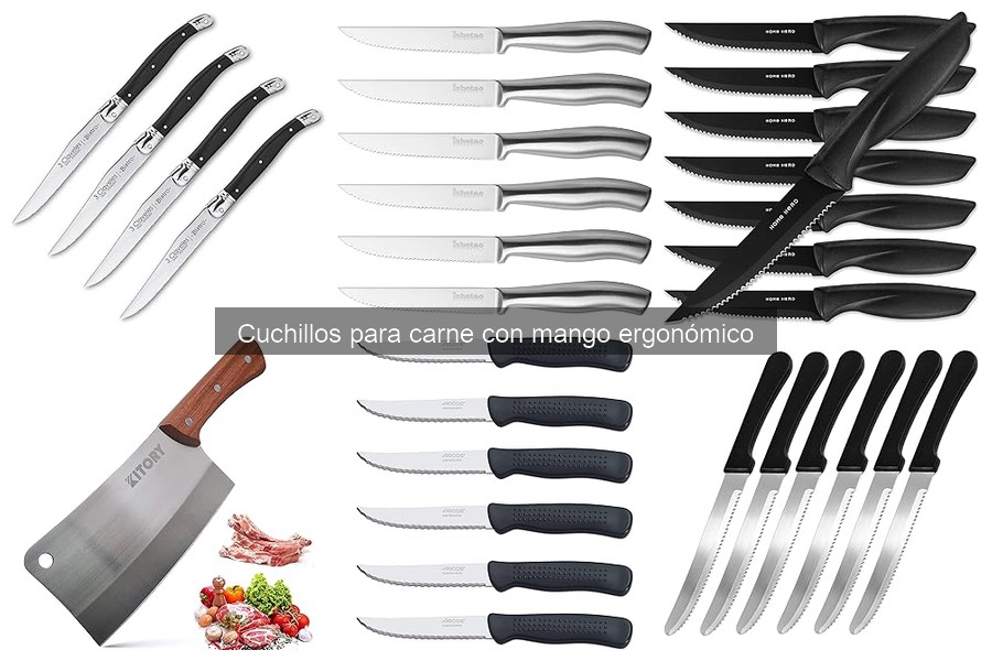 Comparativa: Cuchillos para Carne Ergonómicos vs Convencionales