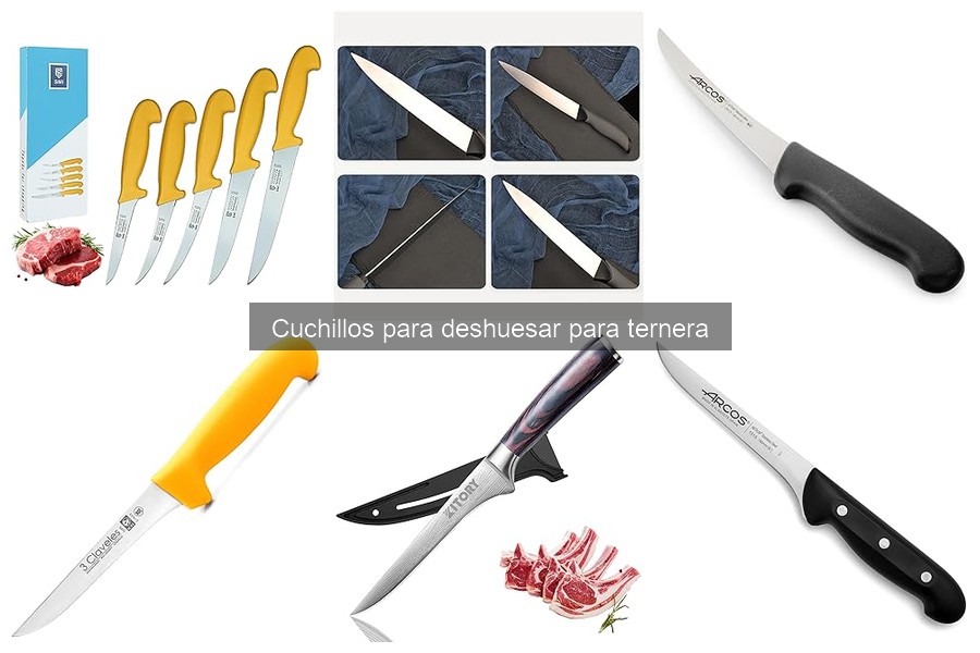 Comparativa: Cuchillos para Deshuesar vs. Cuchillos de Chef