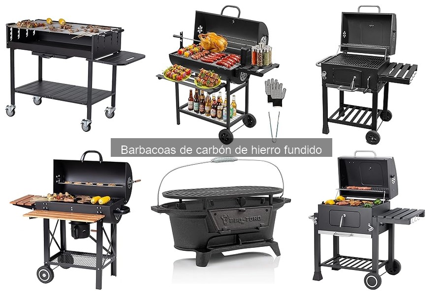 Comparativa de Barbacoas de Carbón de Hierro Fundido