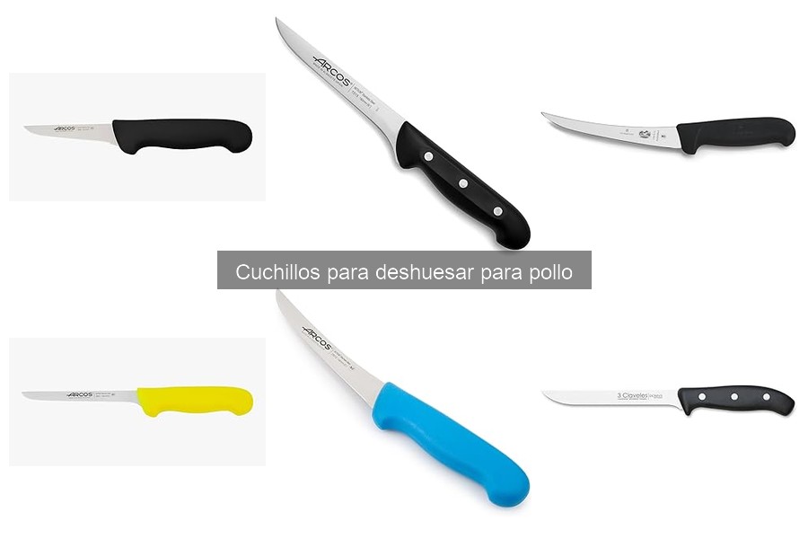 Comparativa de Cuchillos de Deshuesar: Arcos vs 3Claveles