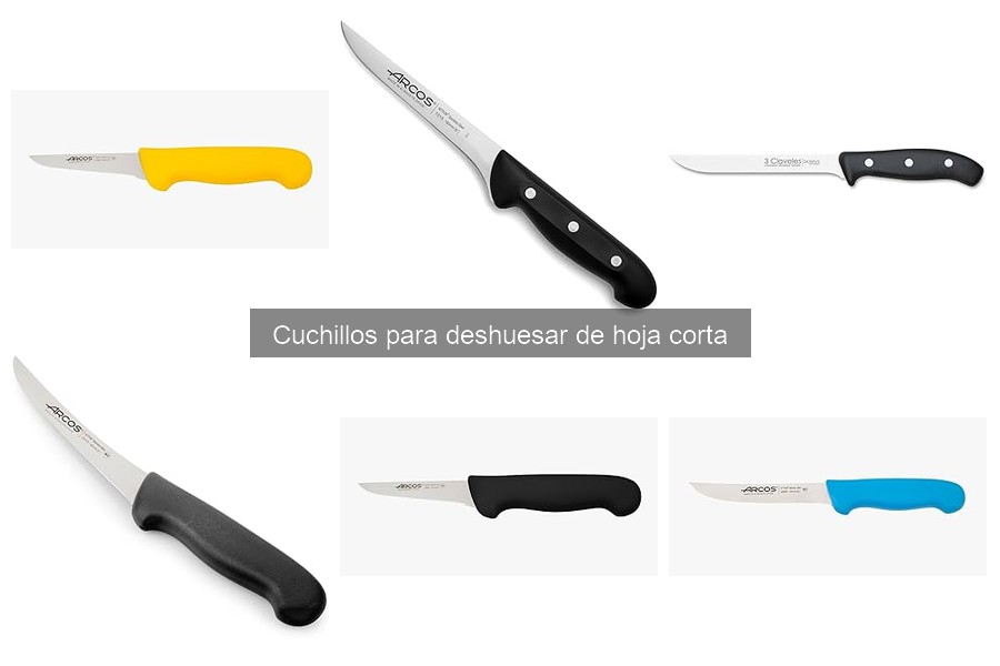 Comparativa de cuchillos deshuesar: ¿hoja corta o larga?