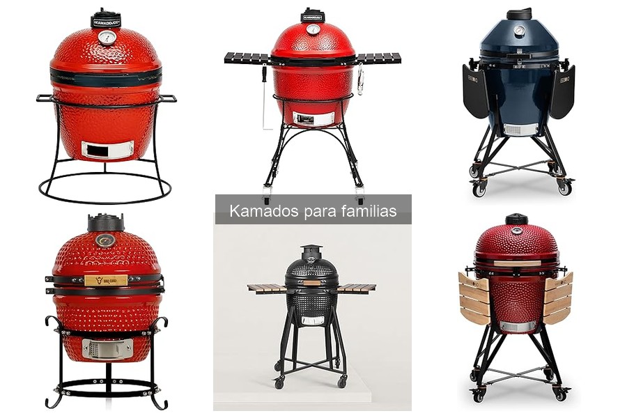 Comparativa de Kamados: BONO BBQ, Bono Media y Forest-Grill