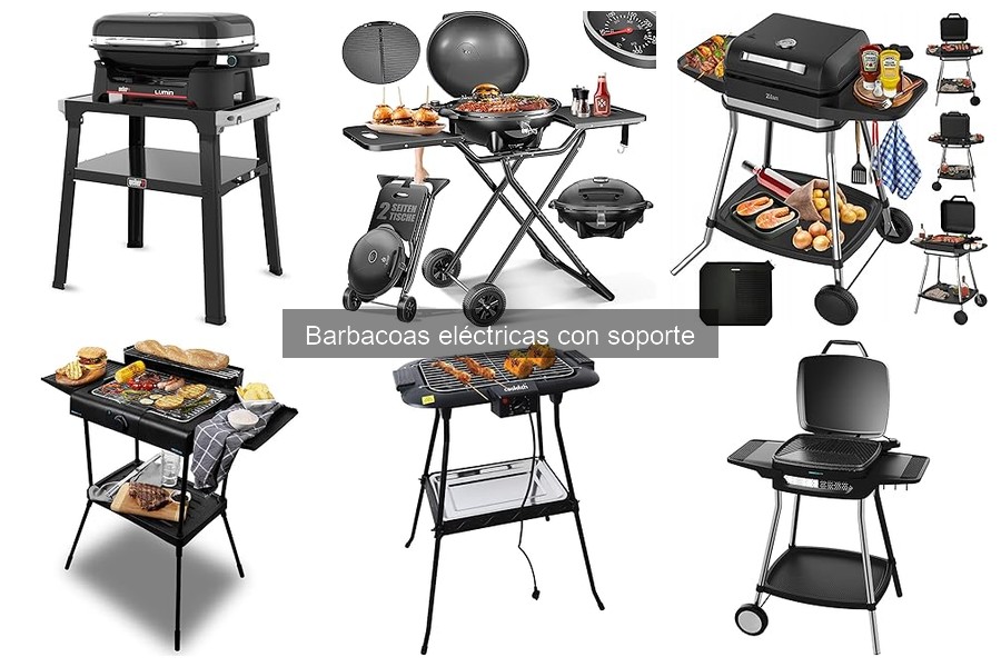 Comparativa de las Mejores Barbacoas Eléctricas con Soporte