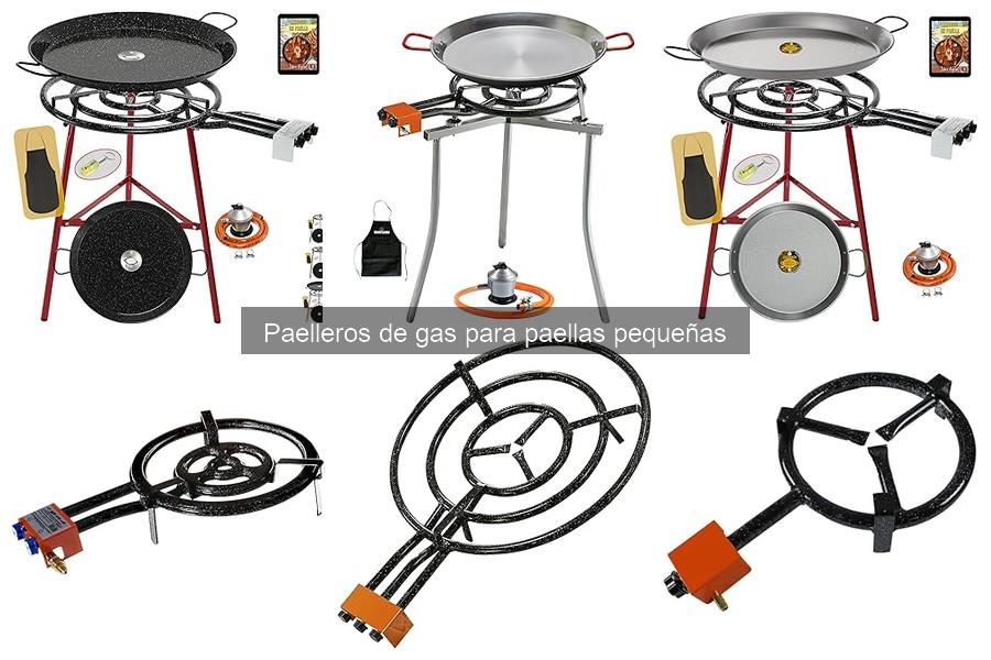 Comparativa de paelleros de gas para paellas pequeñas
