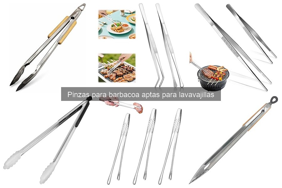 Comparativa de Pinzas de Acero Inoxidable y Silicona para Barbacoa