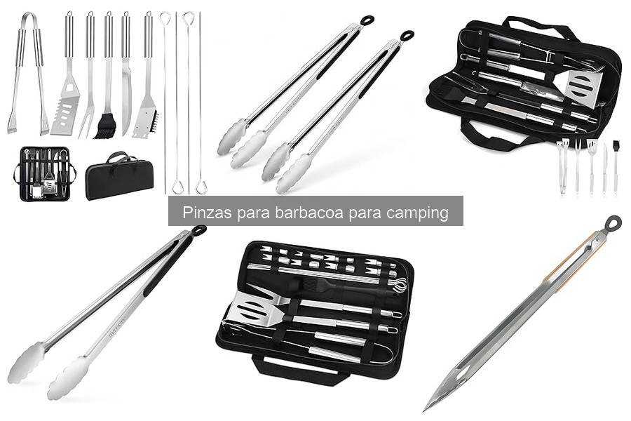 Comparativa de pinzas de acero vs silicona para barbacoa