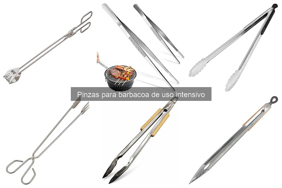 Comparativa de Pinzas para Barbacoa: Acero Inoxidable vs Nylon
