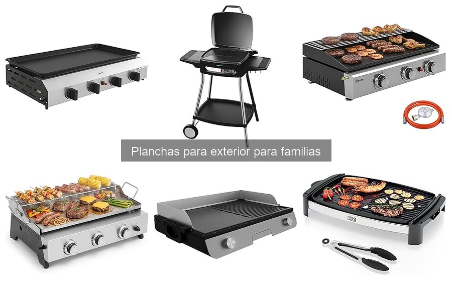 Comparativa de Planchas de Gas vs Eléctricas para Exterior