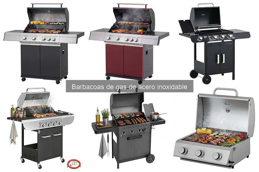 Comparativa de precios: Barbacoas de gas de acero inoxidable