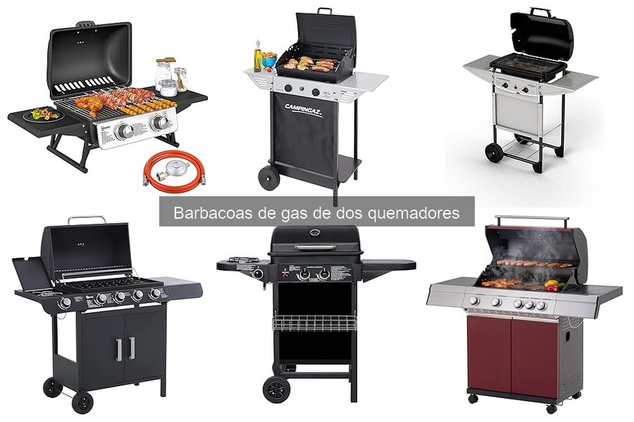 Comparativa de precios de barbacoas de gas de dos quemadores
