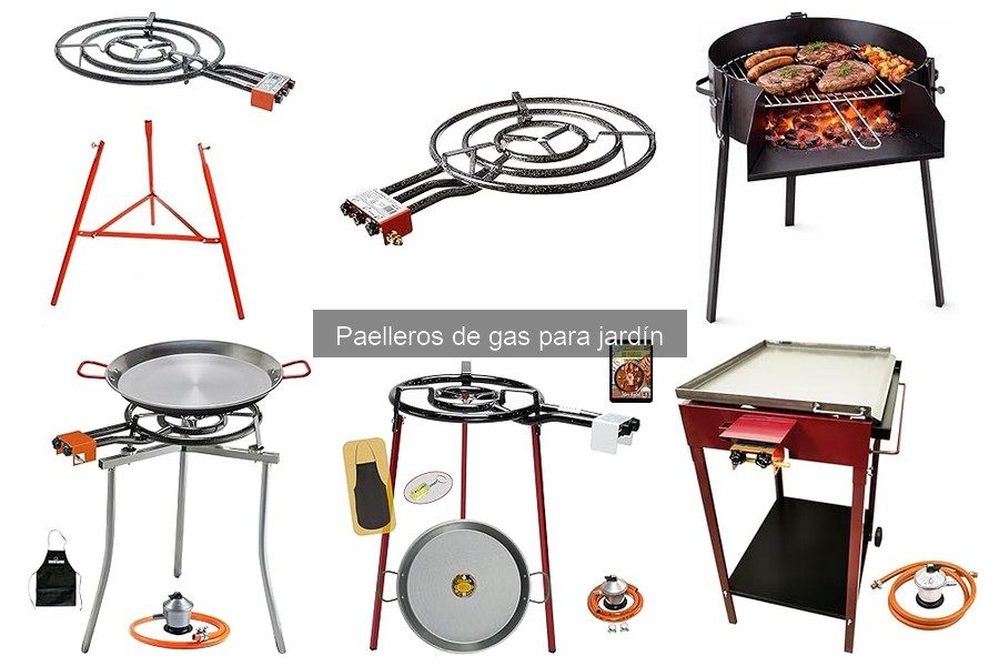 Comparativa de precios de paelleros de gas para jardín