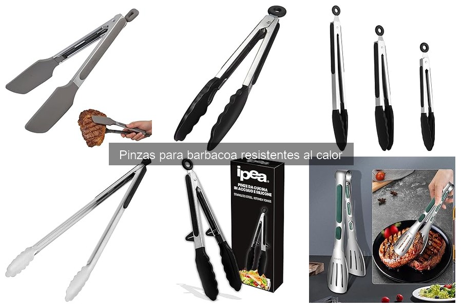 Comparativa de precios de pinzas para barbacoa resistentes