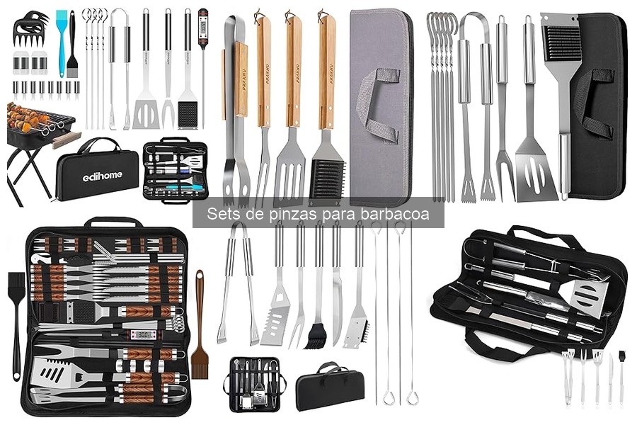 Comparativa de sets de pinzas para barbacoa: diferencias clave