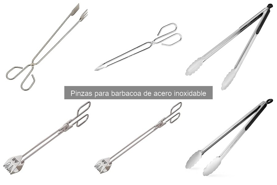 Comparativa: ¿Pinzas de barbacoa de acero inoxidable o silicona?