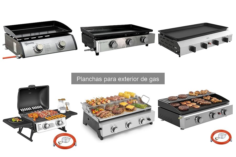 ** Comparativa: Planchas de Gas vs Eléctricas para Exterior