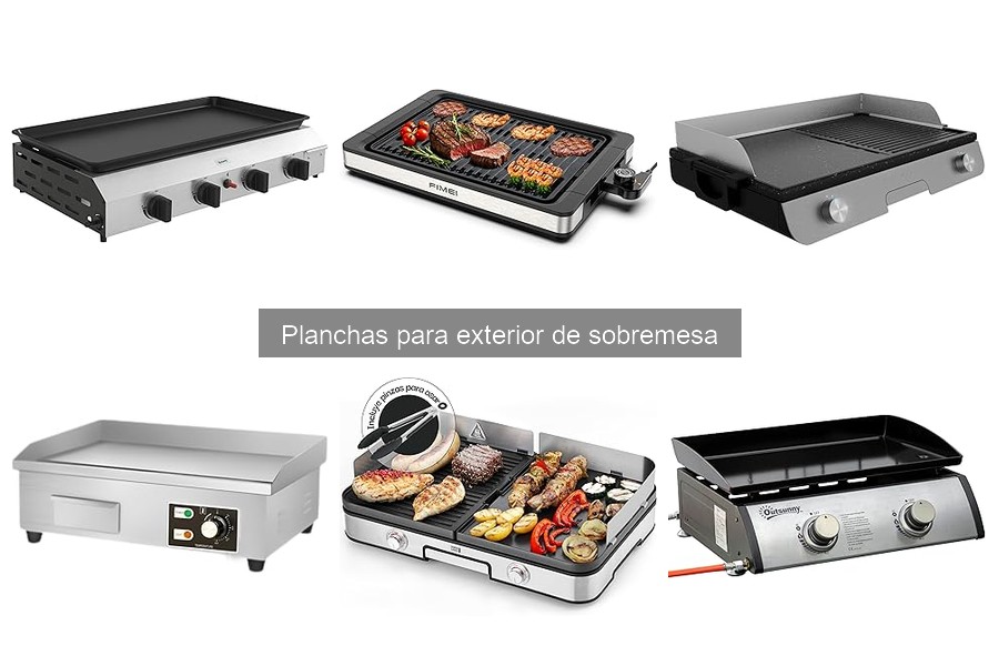 Comparativa: Planchas de Sobremesa vs Parrillas para Cocinar