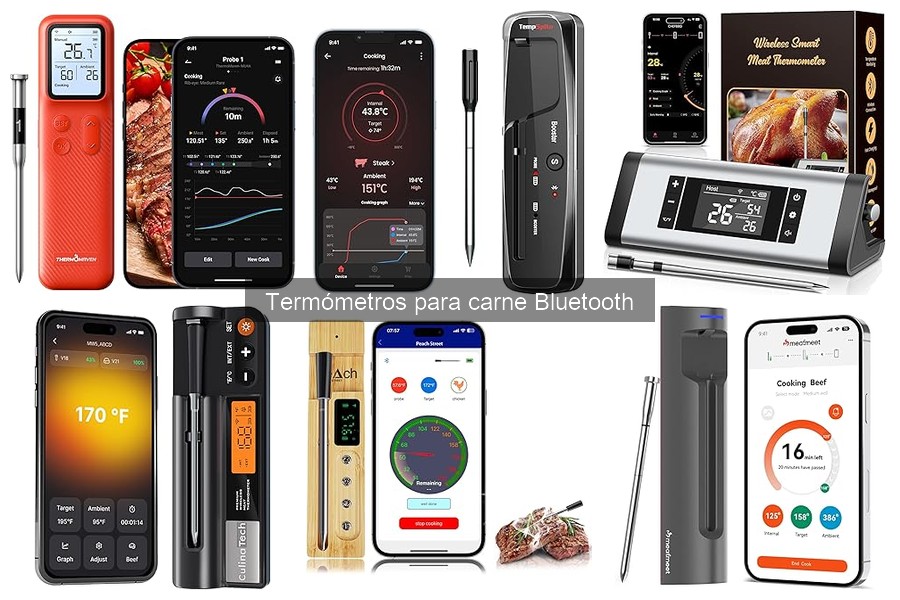 Comparativa Termómetros para Carne Bluetooth vs Analógicos