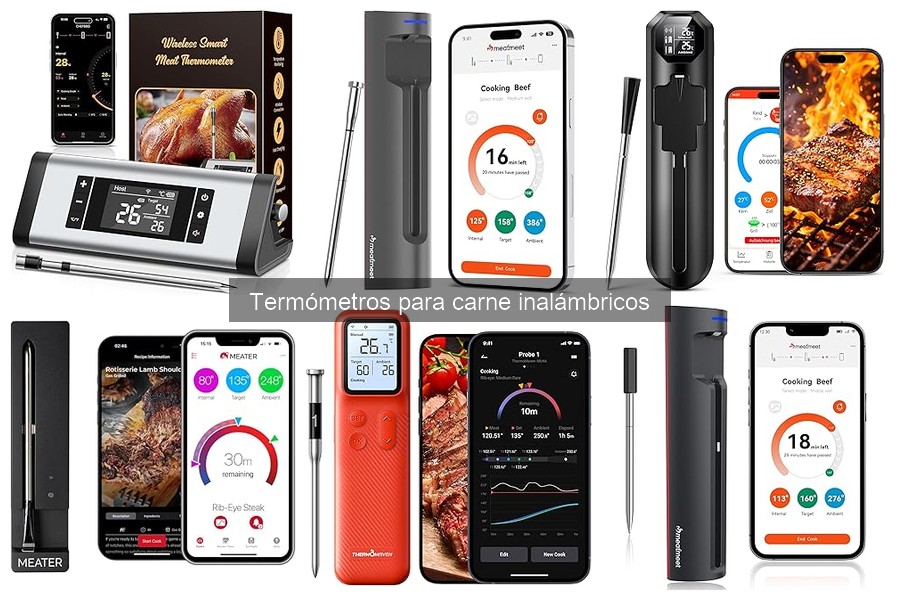 Comparativa: Termómetros para carne inalámbricos vs tradicionales