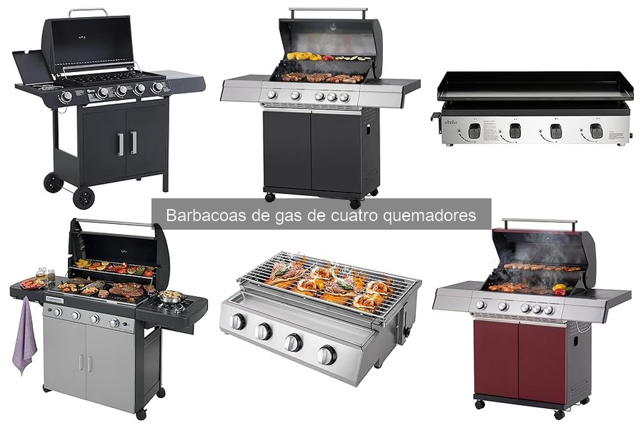 Consejos de Mantenimiento para Barbacoas de Gas de Cuatro Quemadores