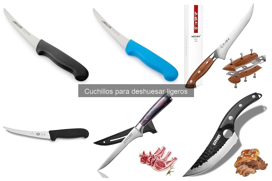 Consejos de Seguridad al Usar Cuchillos para Deshuesar Ligeros
