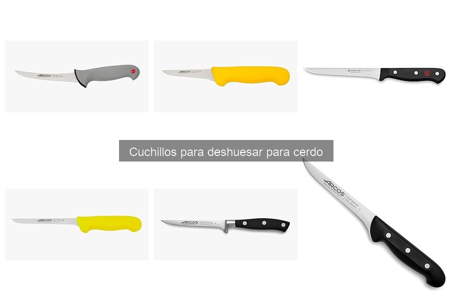 Consejos para elegir el mejor cuchillo deshuesador para cerdo