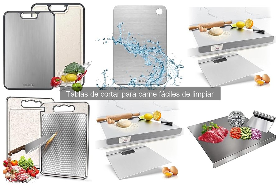 Consejos para limpiar tablas de cortar para carne fácilmente