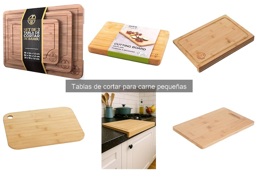 Consejos para mantener y limpiar tablas de cortar pequeñas para carne