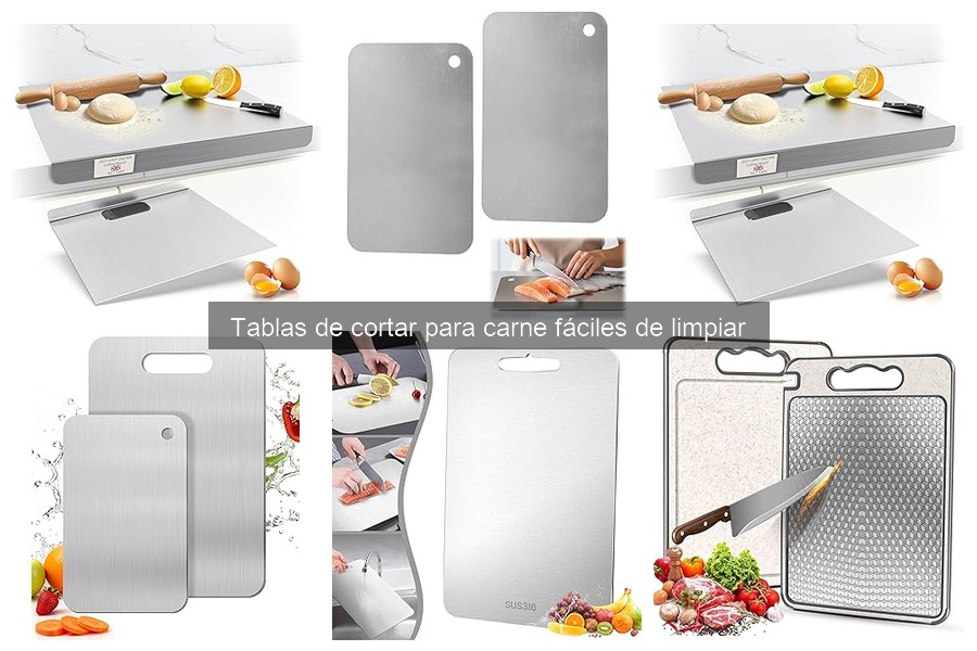 ¿Cuánto cuesta una buena tabla de cortar para carne fácil de limpiar?