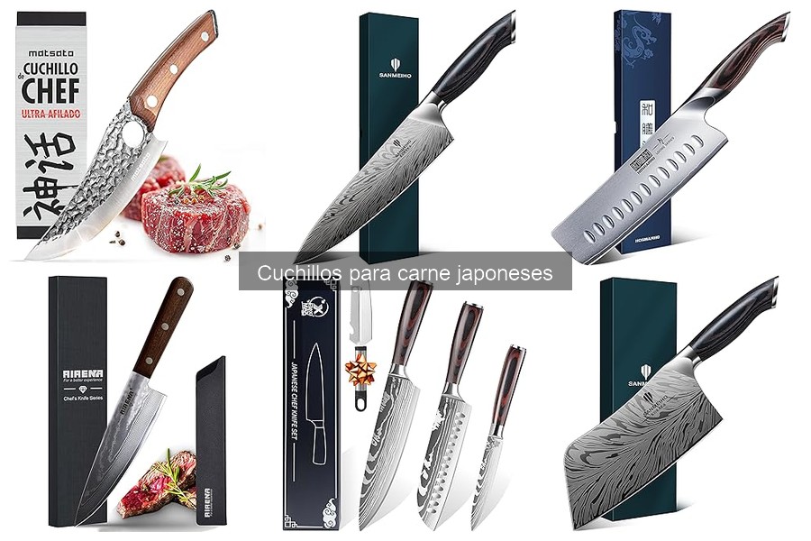 Cuchillos japoneses vs occidentales: ¿Cuál elegir para carne?