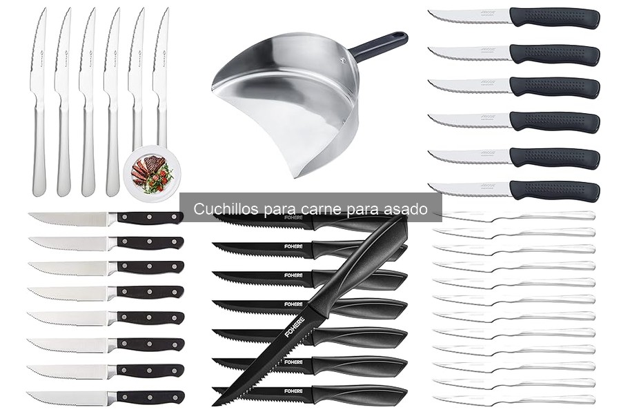 Cuchillos para carne: Mejores opciones según tu presupuesto