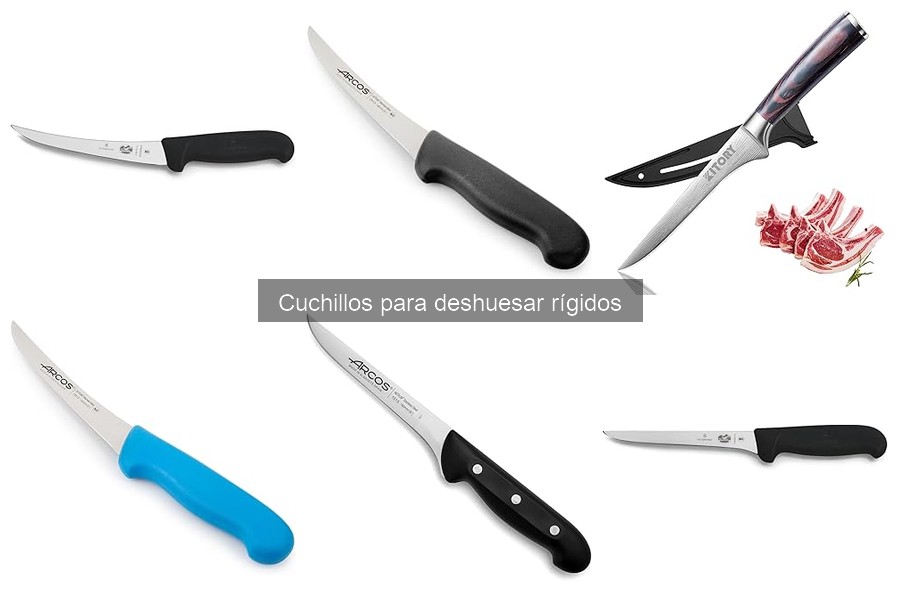 Cuchillos para deshuesar rígidos: ¿Son adecuados para principiantes?