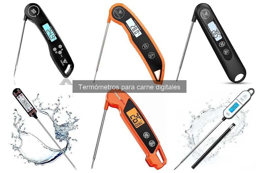 Cuidados esenciales para termómetros digitales de carne