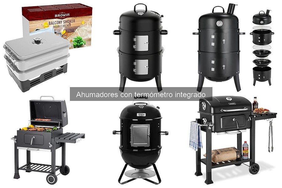 Descubre qué es un ahumador con termómetro integrado