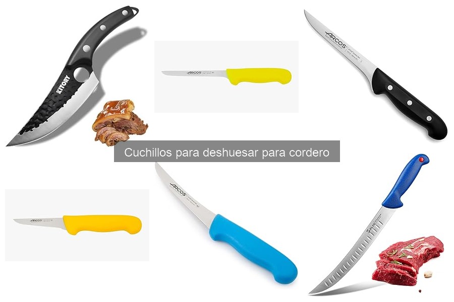 Diferencias entre cuchillo de chef y cuchillo deshuesador