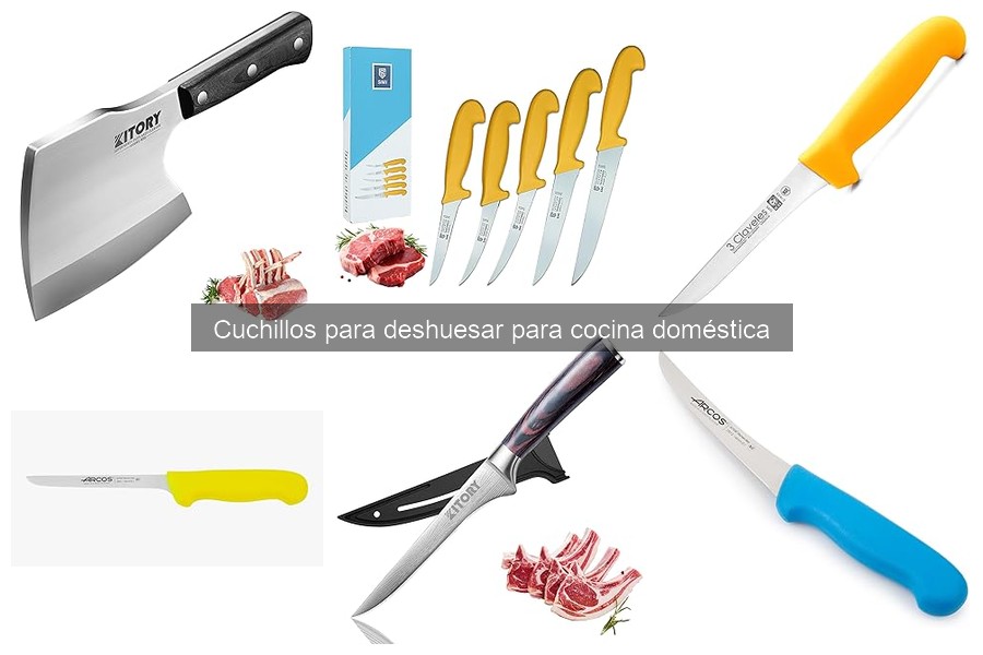 Diferencias entre cuchillos deshuesar y cuchillos de chef