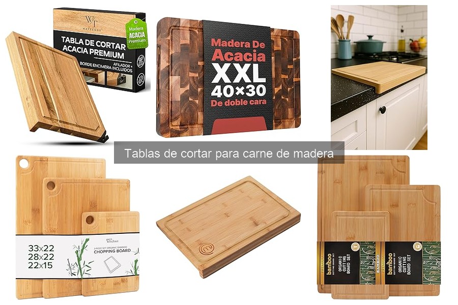 Diferencias entre tablas de cortar de madera: acabados y usos