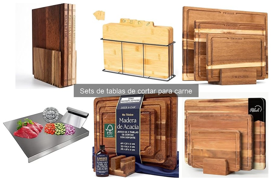 Diferencias entre tablas de cortar para carne y otras