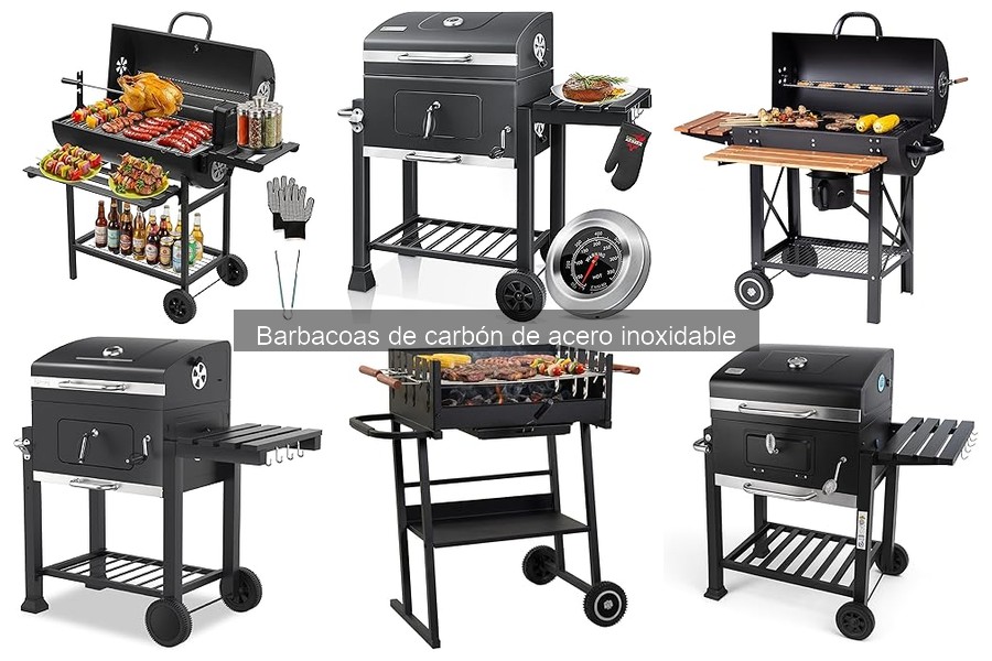 Dónde comprar barbacoas de carbón de acero inoxidable baratas