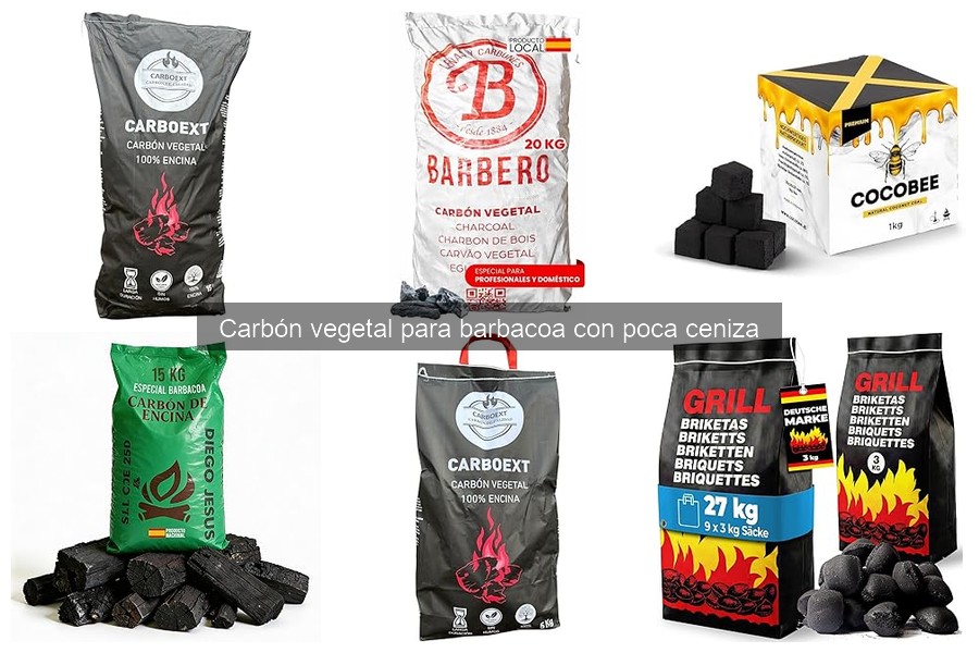 Dónde comprar carbón vegetal con poca ceniza al mejor precio
