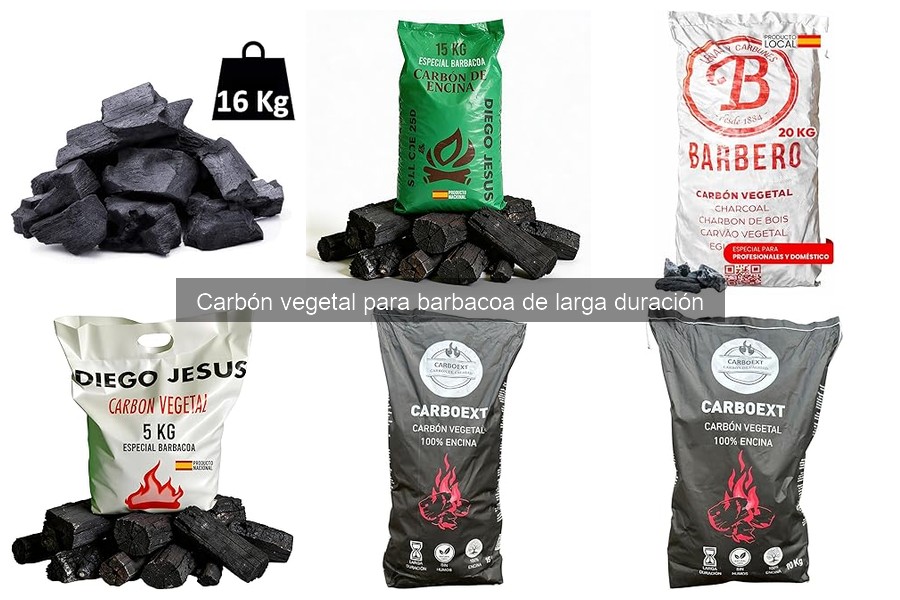 Dónde comprar carbón vegetal para barbacoa de larga duración