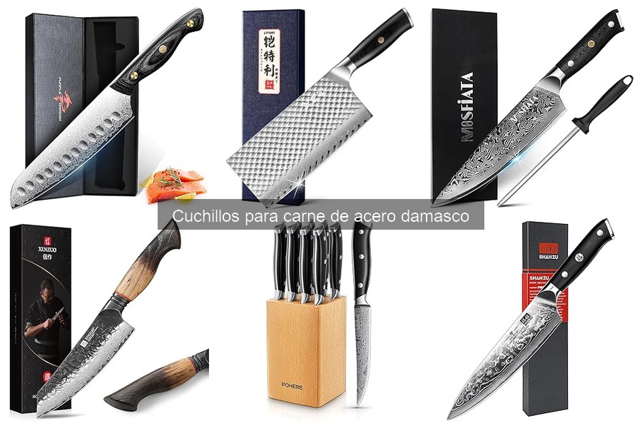 Dónde comprar cuchillos de acero Damasco: mejores tiendas y precios
