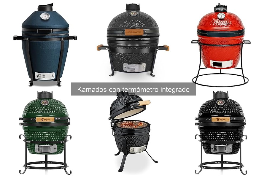 Dónde comprar kamados con termómetro integrado y precios