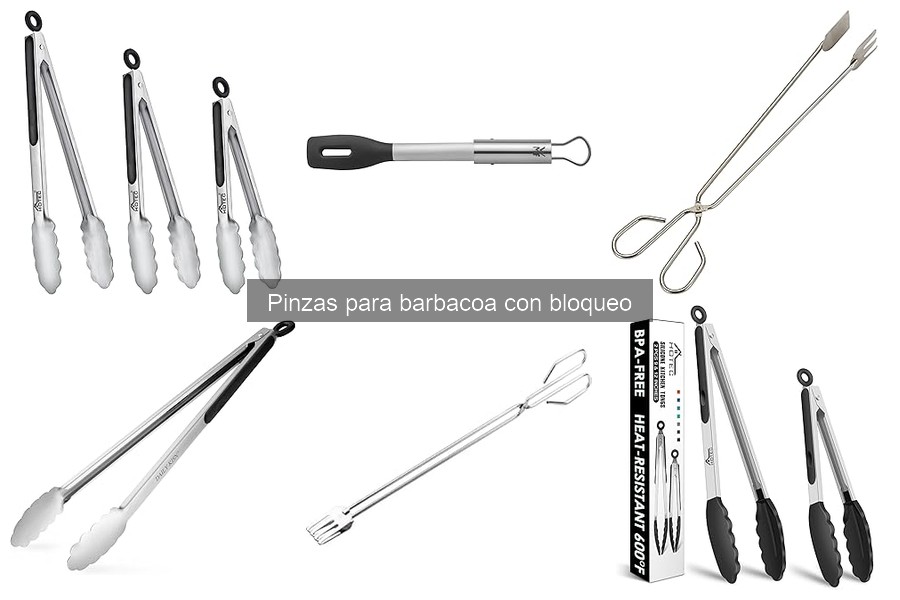 Dónde comprar pinzas para barbacoa con bloqueo